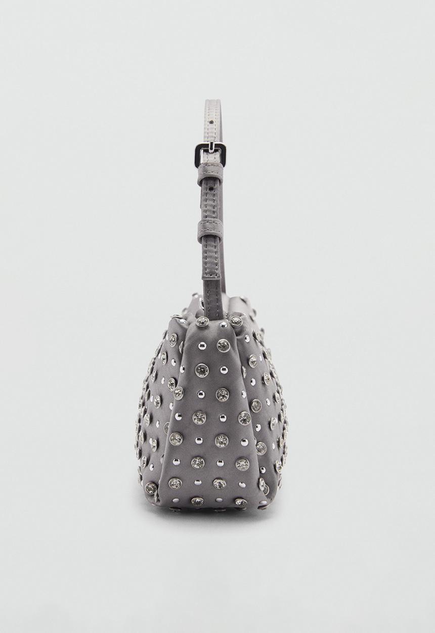 MANGO - Bag morgan - grey