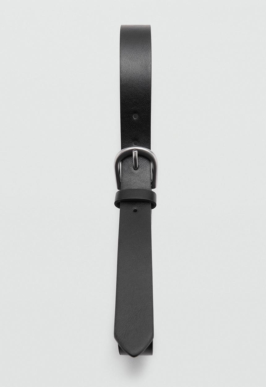 MANGO - Belt albert - black