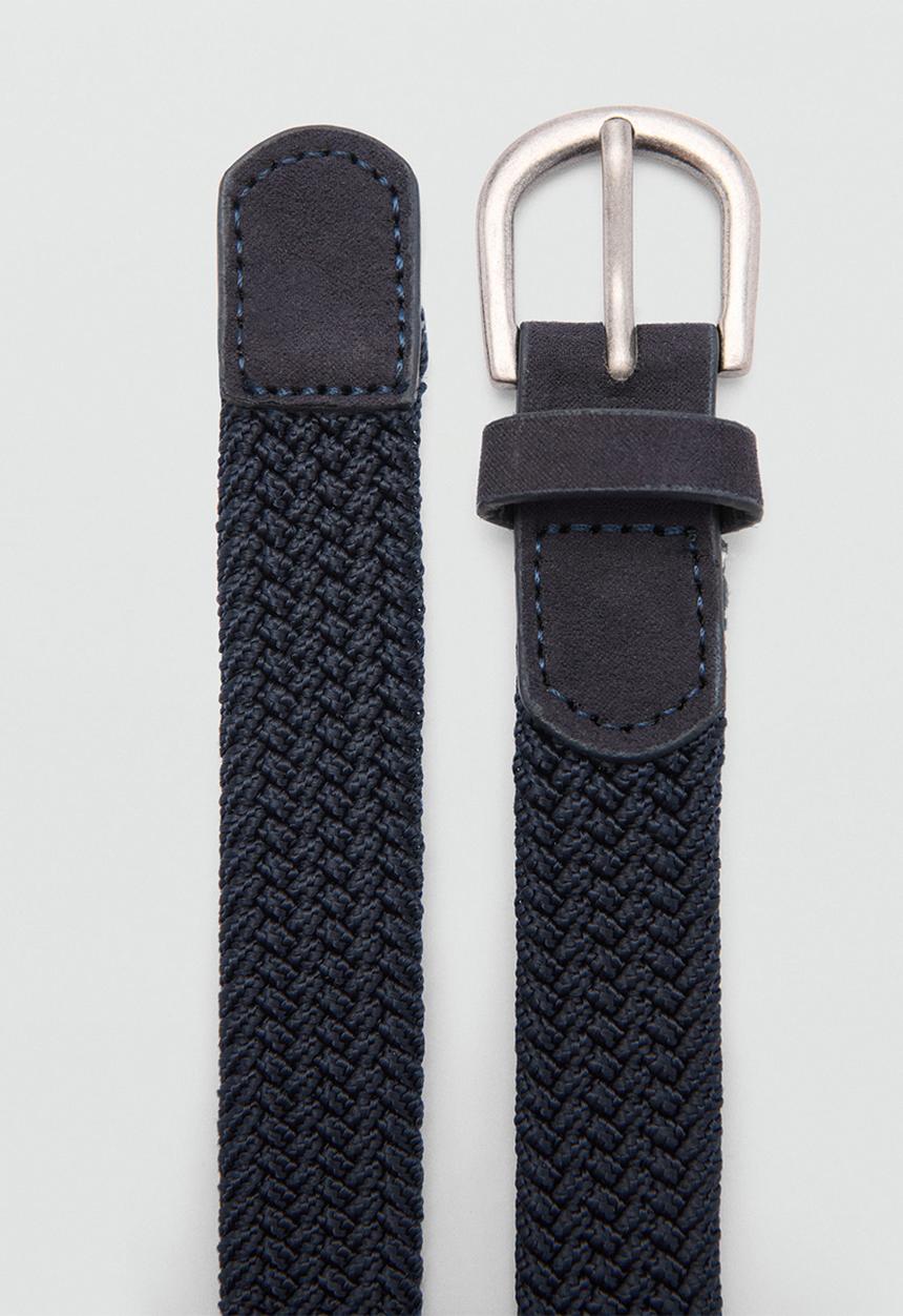 MANGO - Belt henry - navy