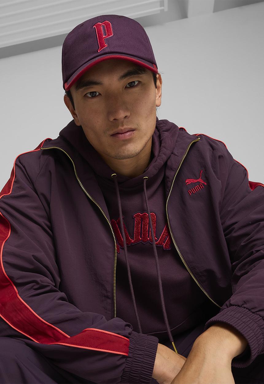 PUMA - Paris retro dad cap - midnight plum