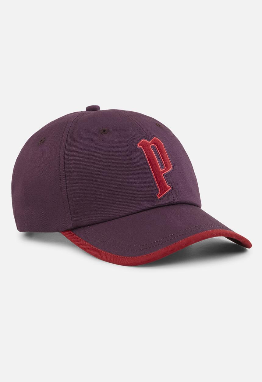 PUMA - Paris retro dad cap - midnight plum