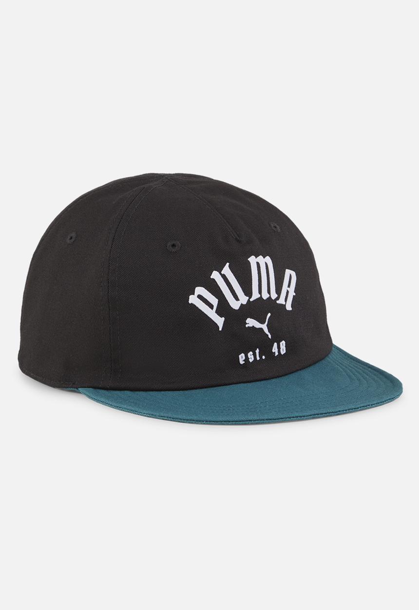 PUMA - PLAY.PARIS. Reversible Baseball Cap - Puma Black-Cold Green