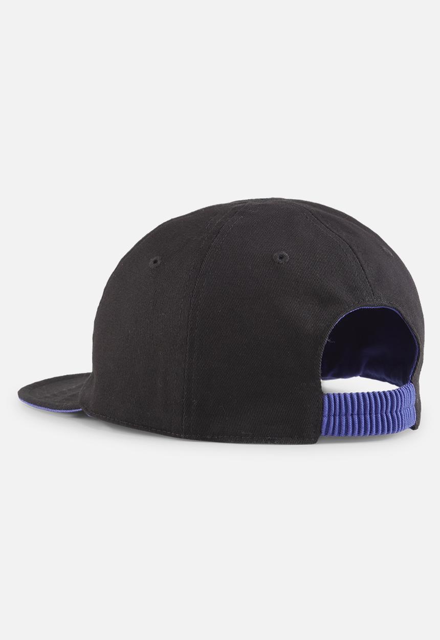 PUMA - PLAY.PARIS. Reversible Baseball Cap - Puma Black-Lapis Lazuli