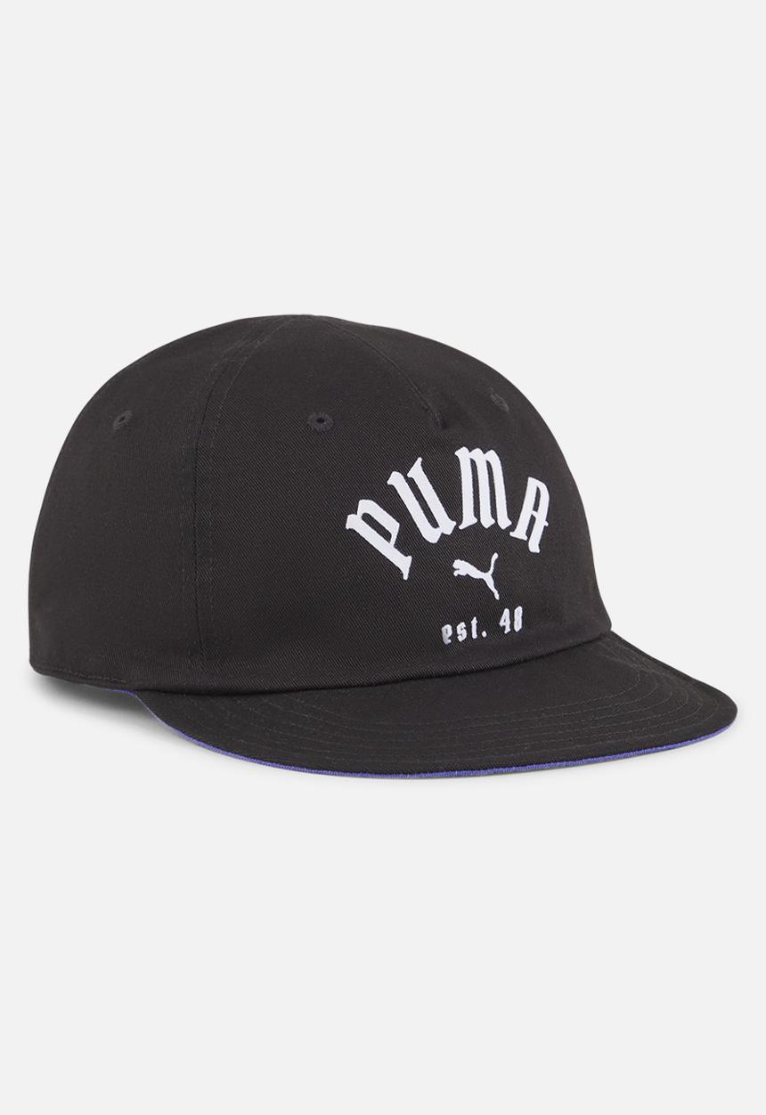 PUMA - PLAY.PARIS. Reversible Baseball Cap - Puma Black-Lapis Lazuli