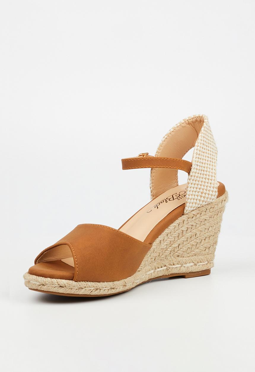 Miss Black - Jojo 2 espadrille - tan