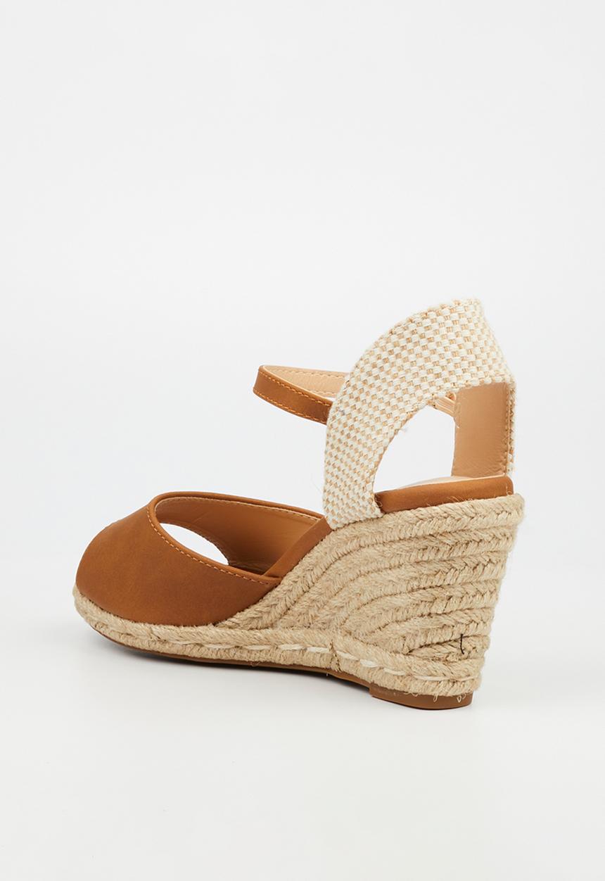 Miss Black - Jojo 2 espadrille - tan