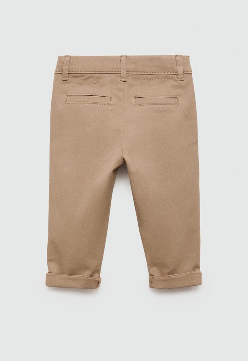 MANGO - Trousers chino7 - light beige