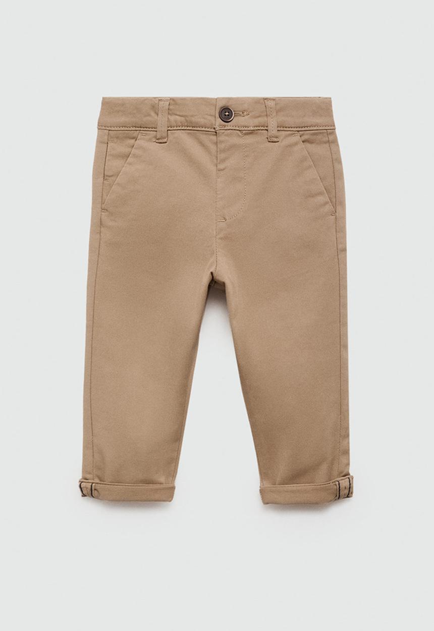 MANGO - Trousers chino7 - light beige