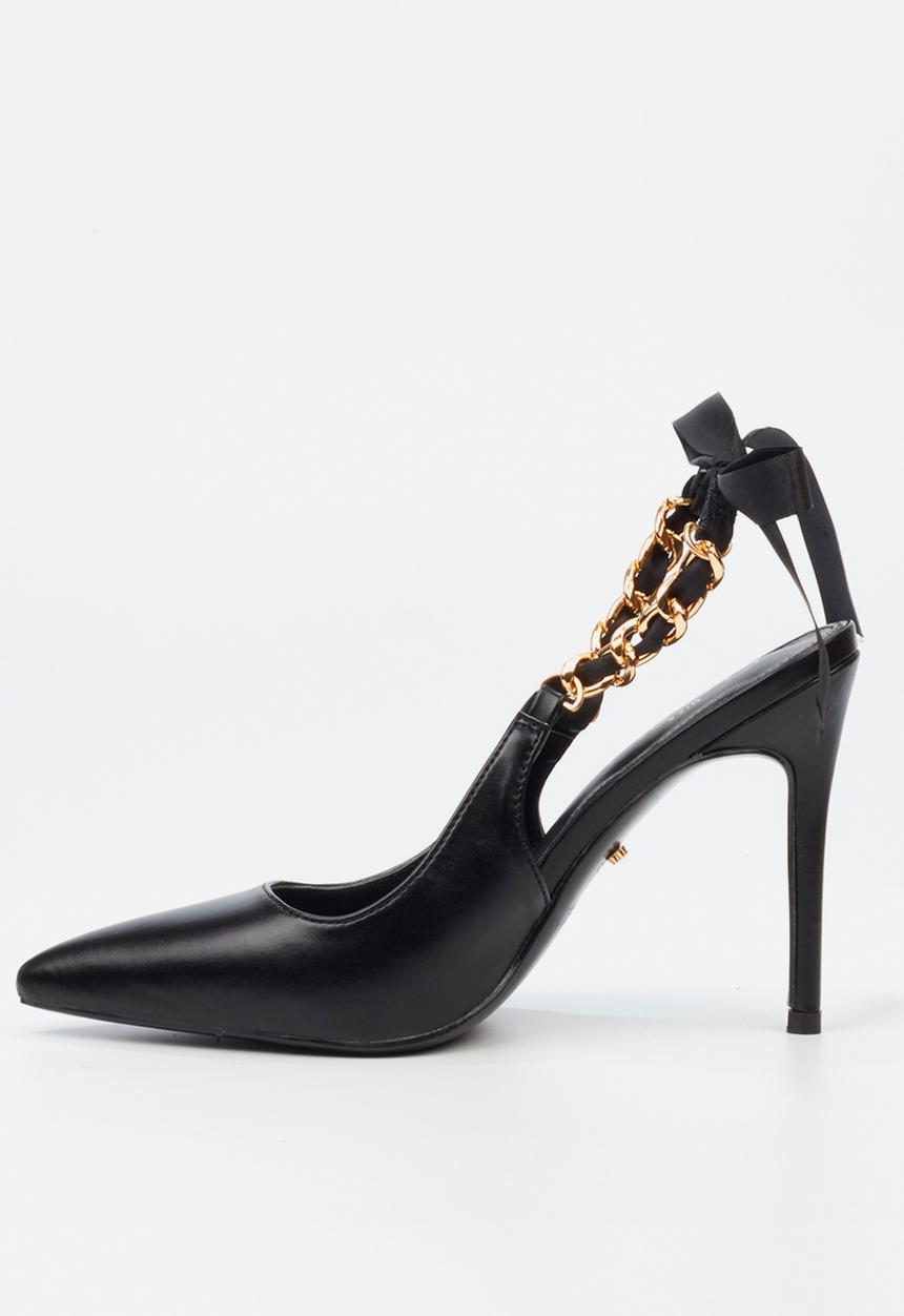 Miss Black - Lola 29 slingback - black