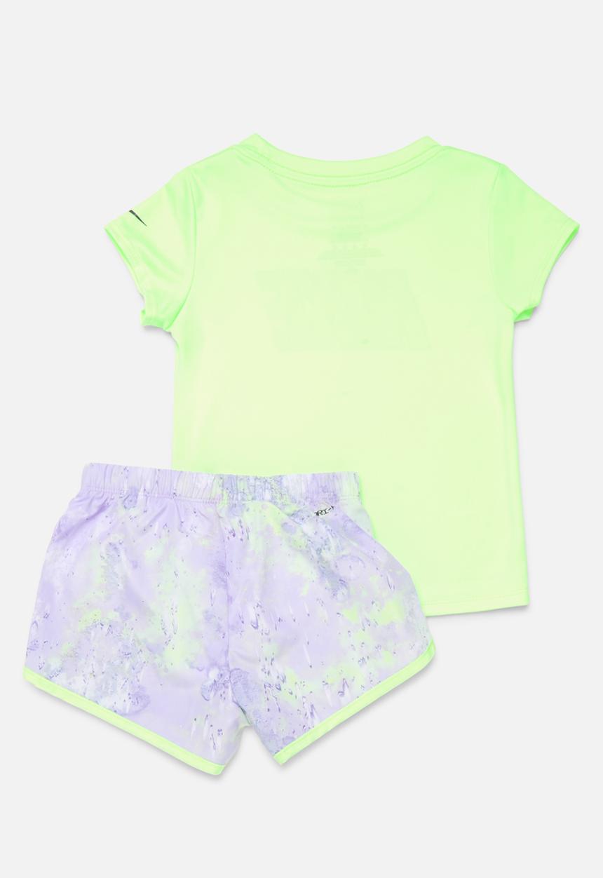 Nike - Nkg dri-fit tee & sprinter set - nike barely grape