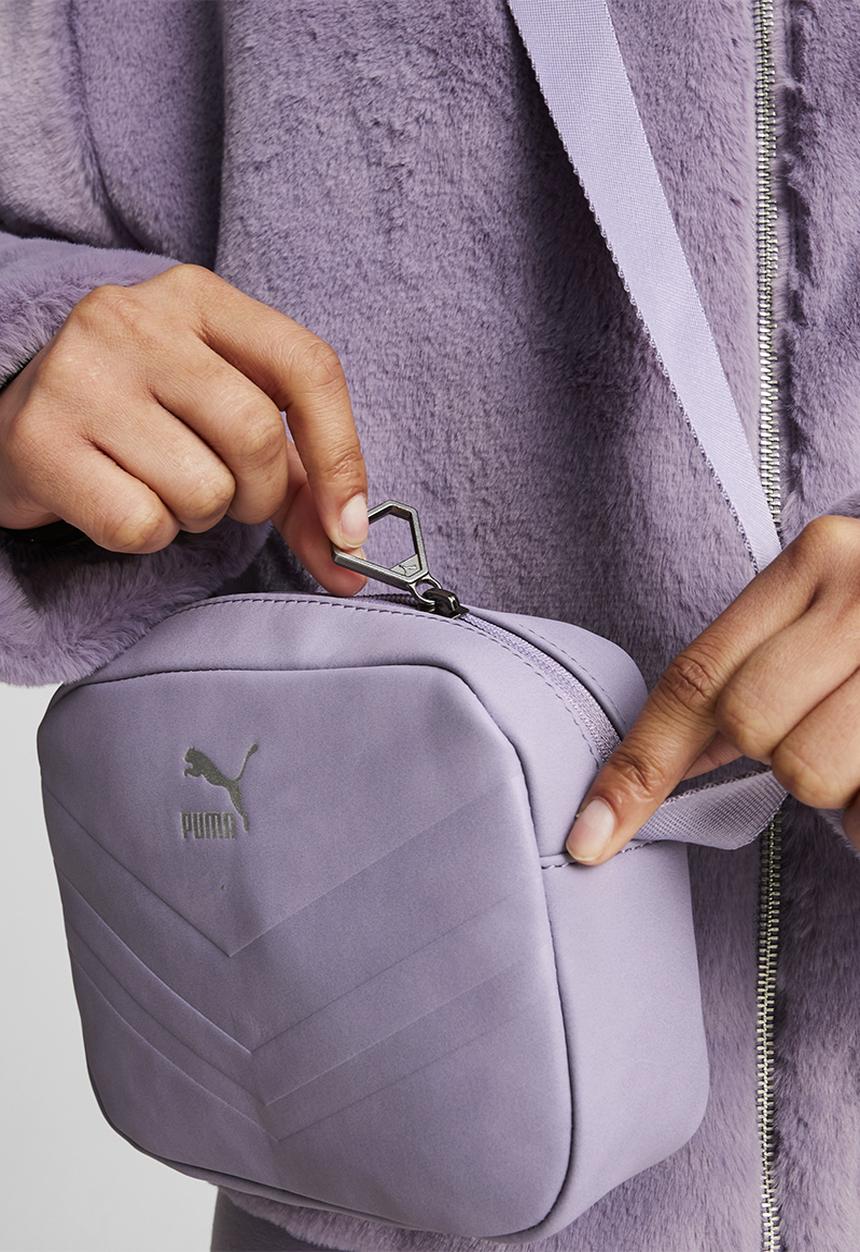 PUMA - Classics crossbody bag - pale plum