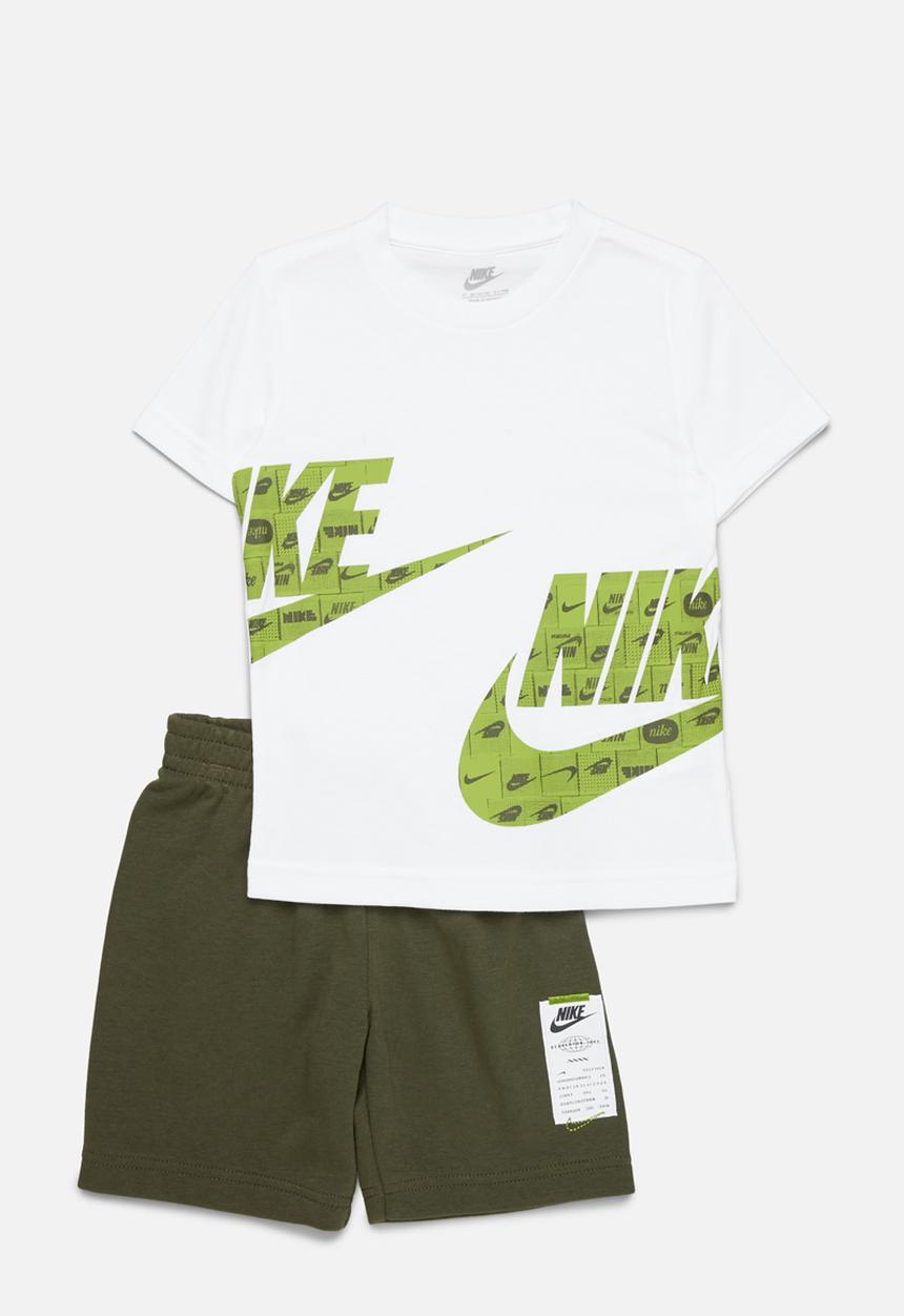 Nike - Nkb b nsw club splty ft short - cargo khaki