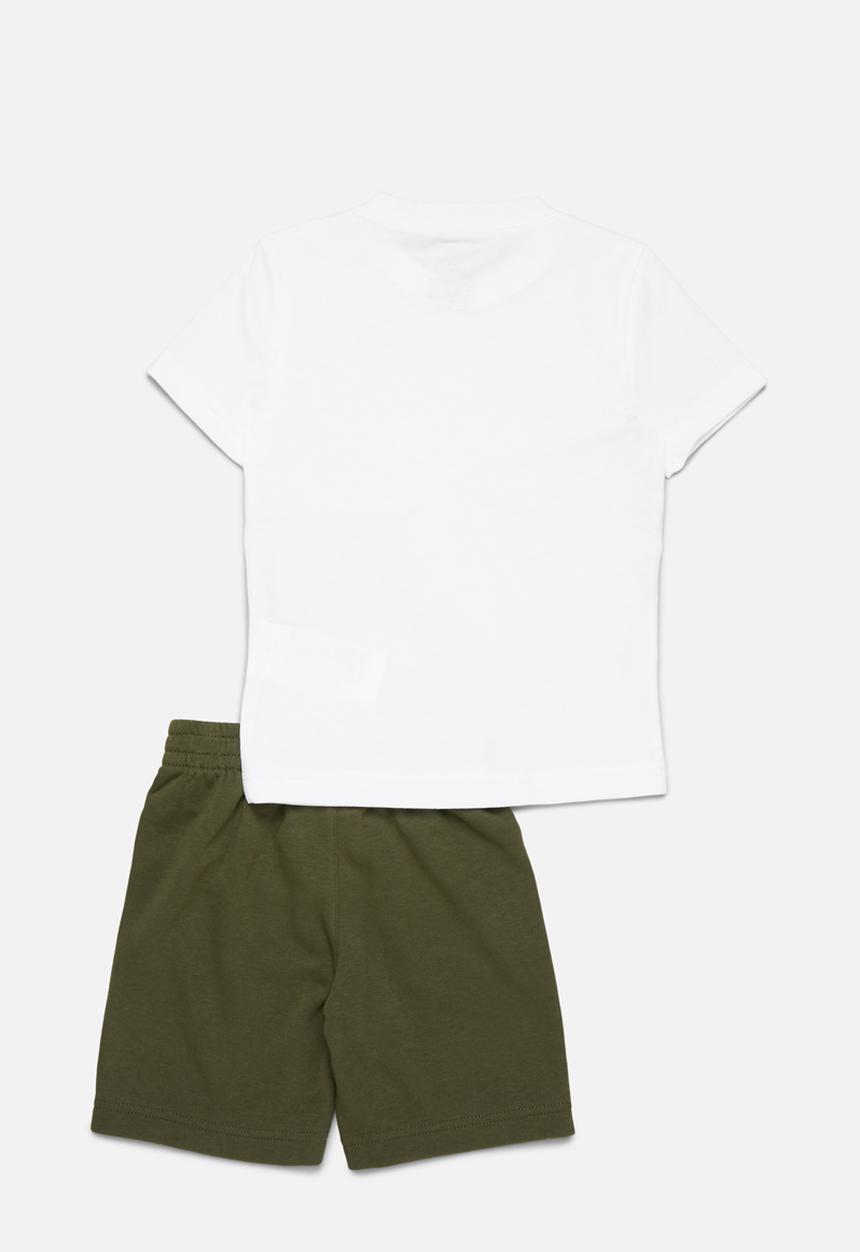 Nike - Nkb b nsw club splty ft short - cargo khaki