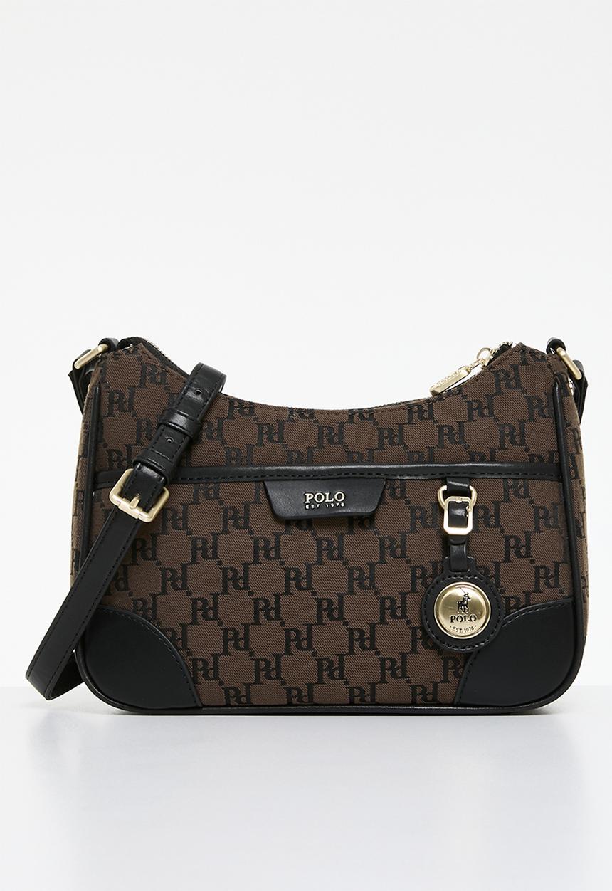 POLO - Premier crossbody bag - black & brown