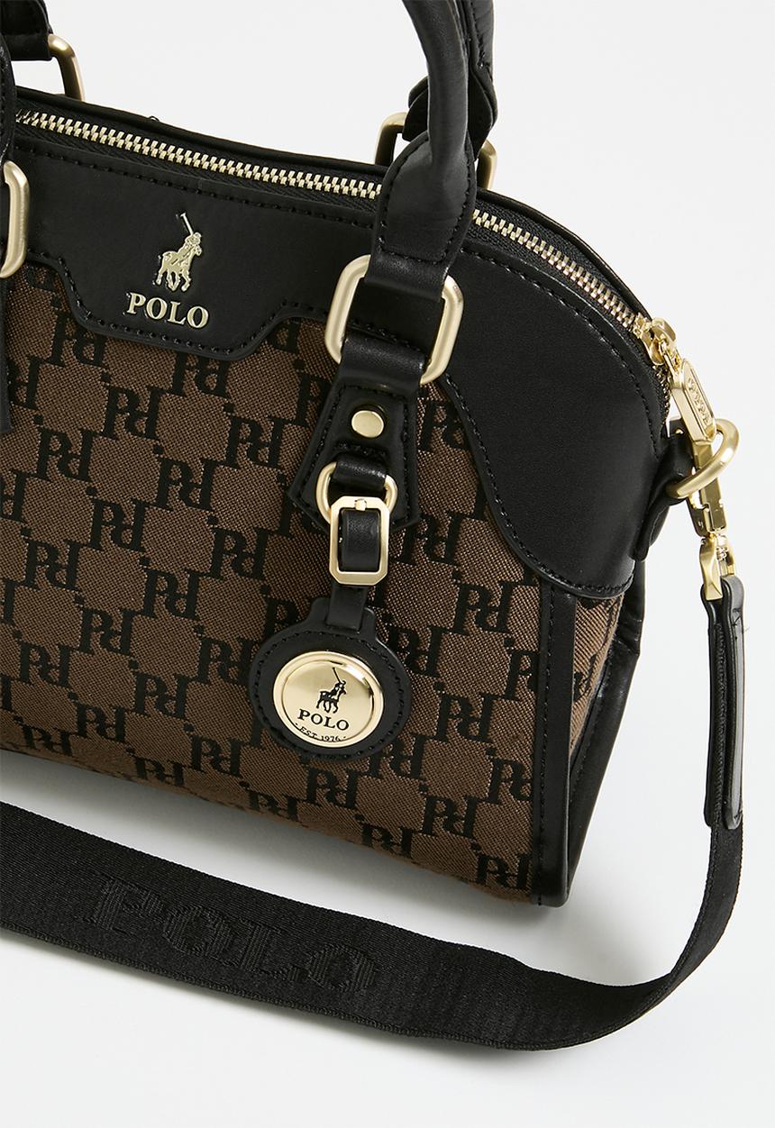 POLO - Premier shopper crossbody bag - black