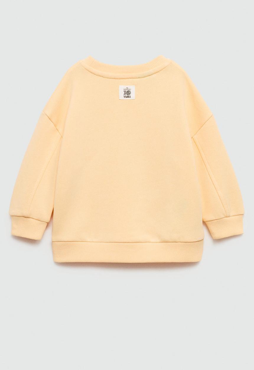 MANGO - Sweatshirt simbaflp - light pastel yellow