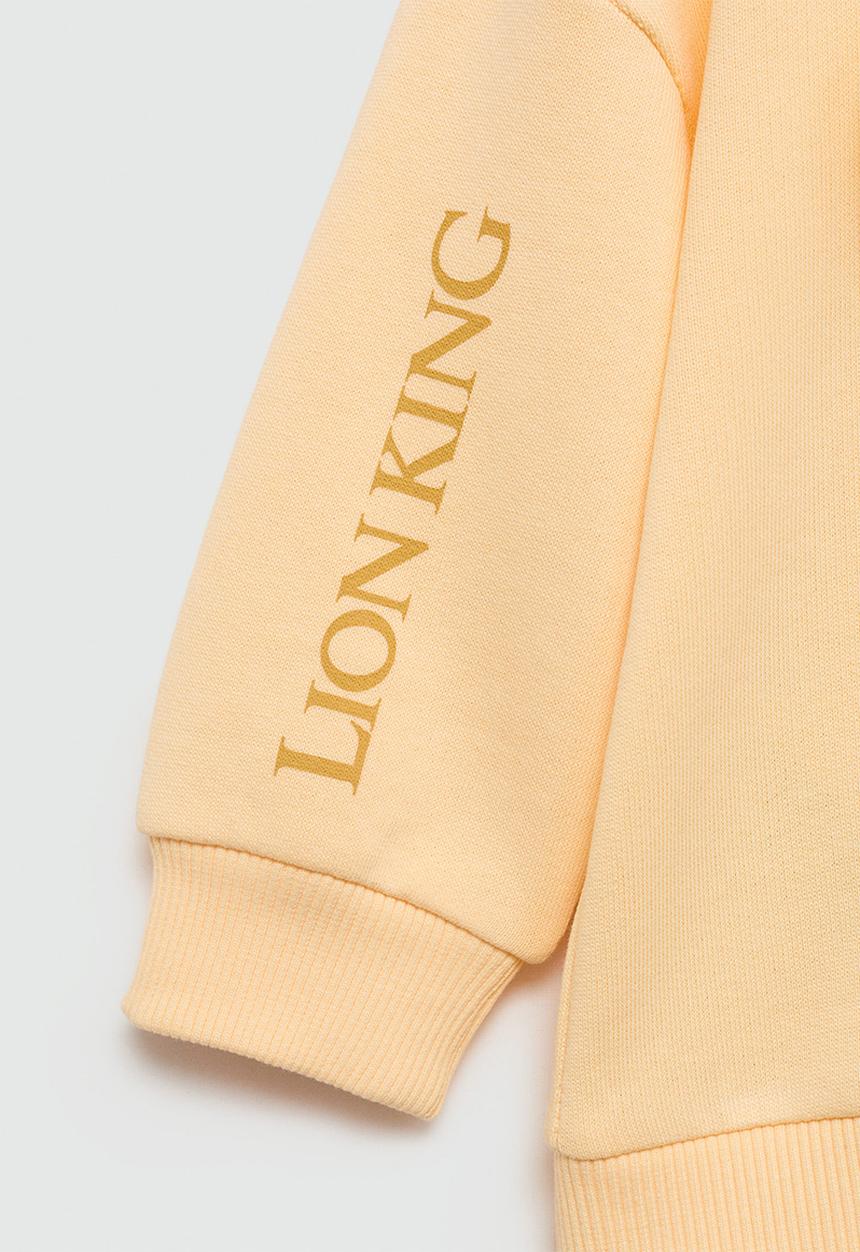 MANGO - Sweatshirt simbaflp - light pastel yellow