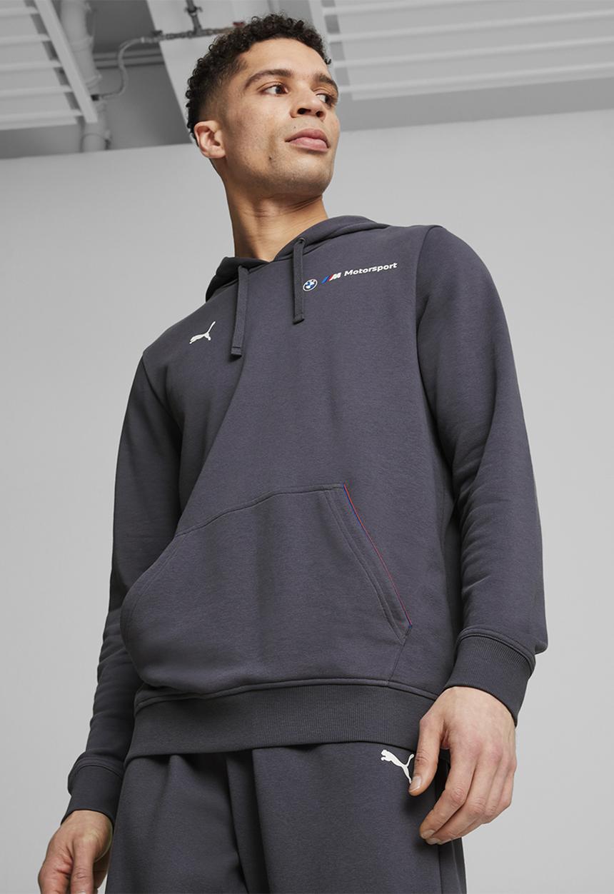 PUMA - BMW MMS Ess+ Hoodie FT - Galactic Gray