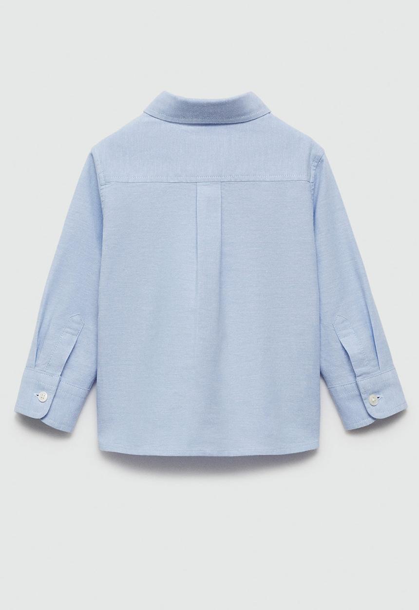 MANGO - Shirt oxfordb - light pastel blue