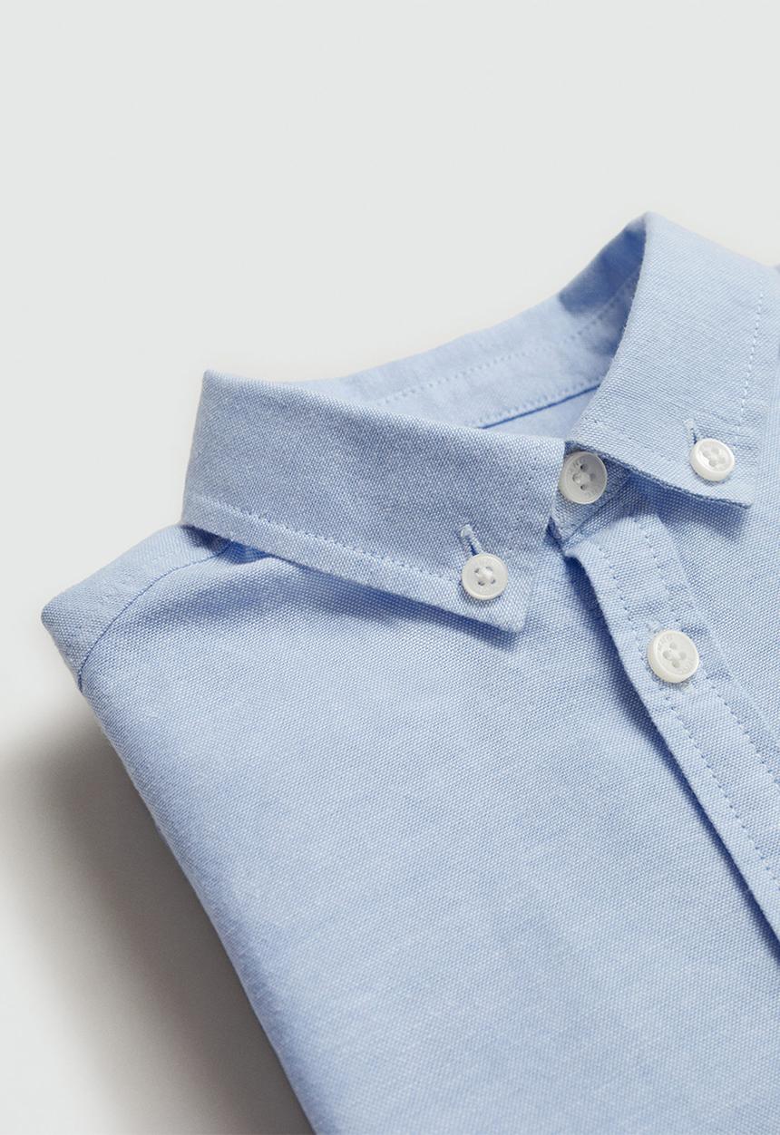 MANGO - Shirt oxfordb - light pastel blue