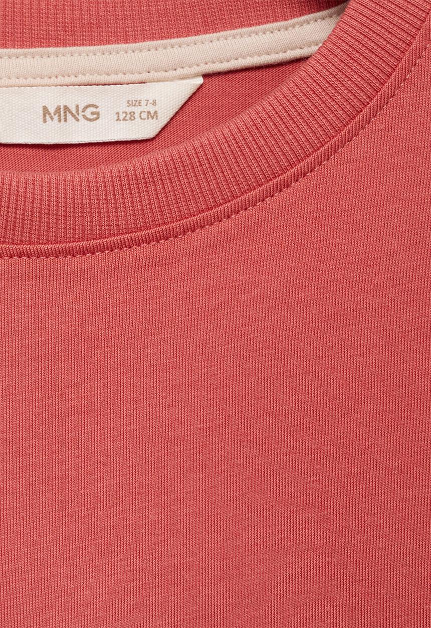 MANGO - T-shirt boxeolt - red