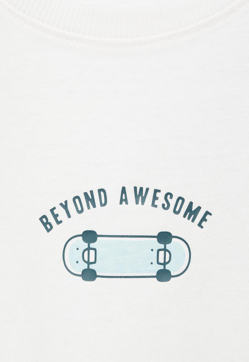 MANGO - T-shirt beyond - natural