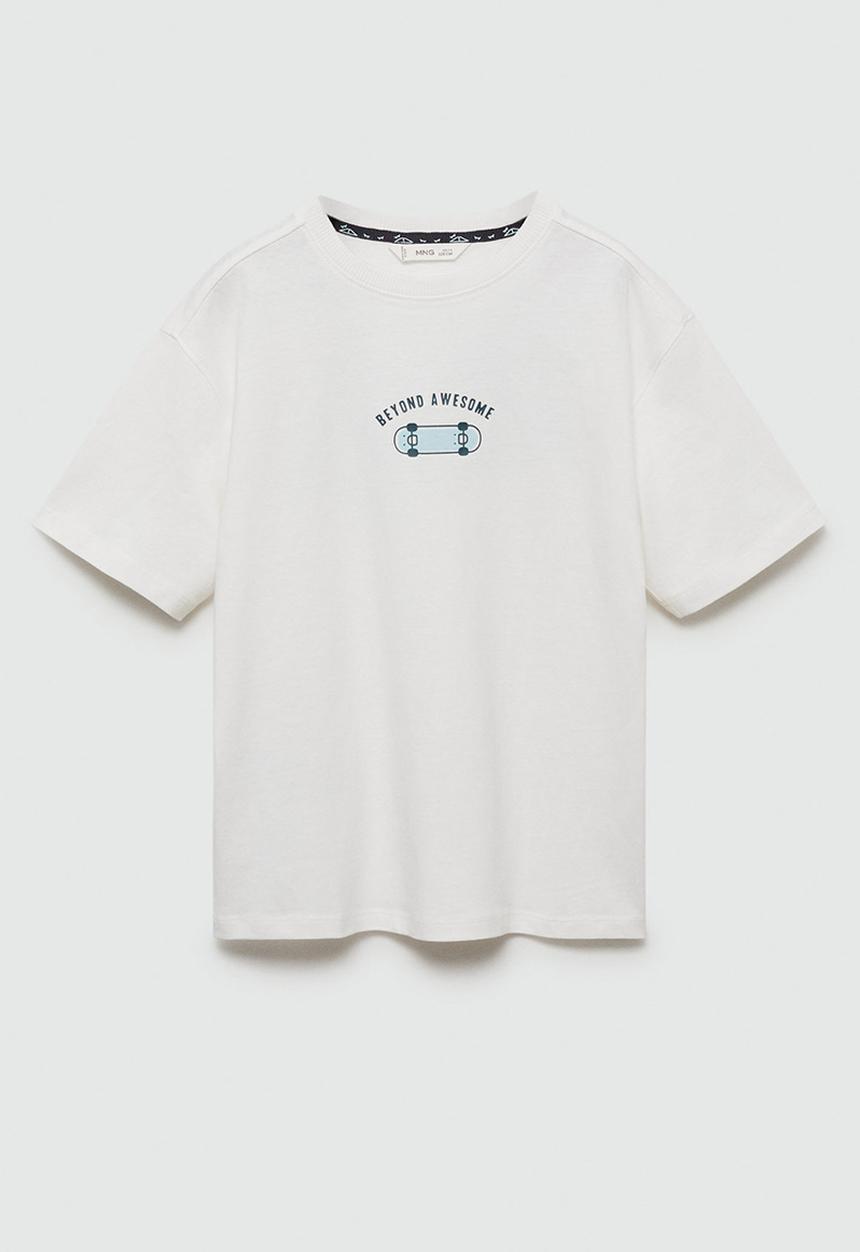 MANGO - T-shirt beyond - natural
