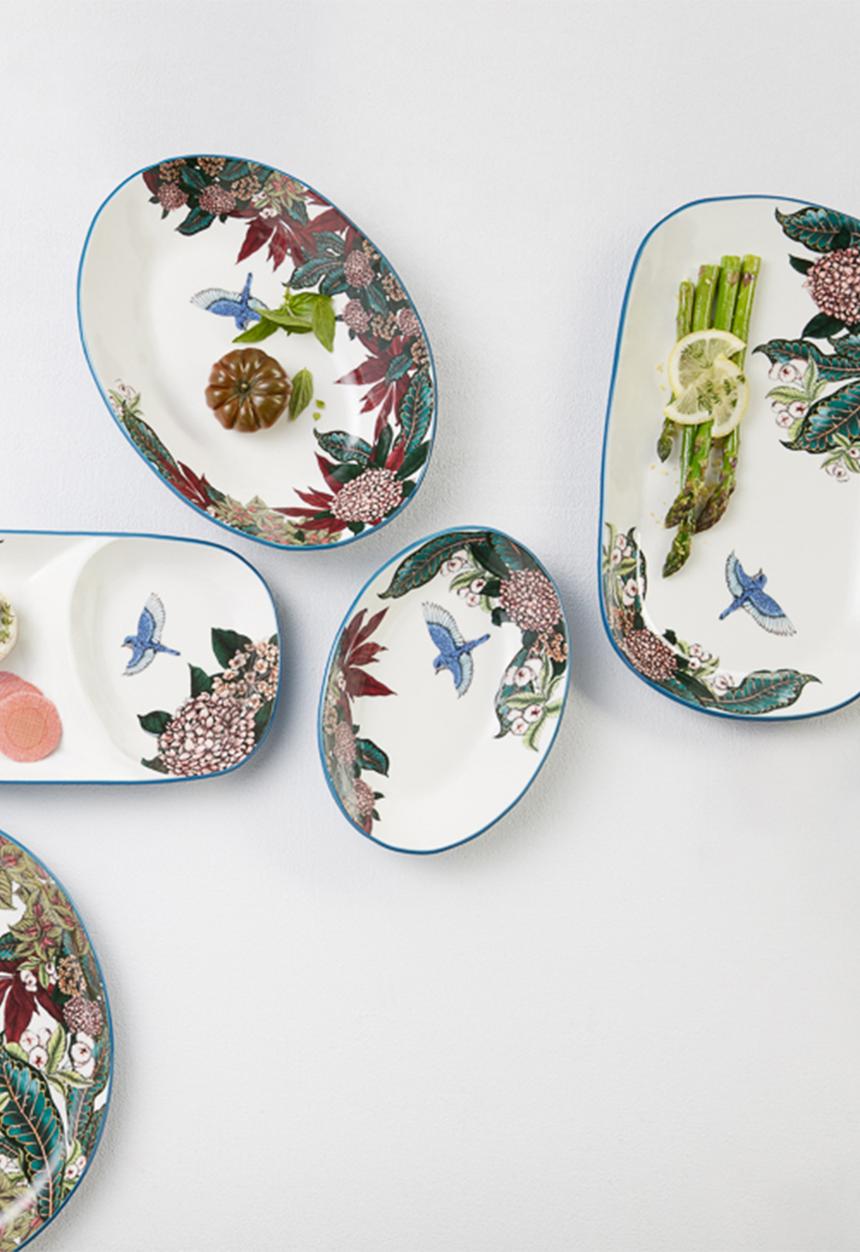 Maxwell & Williams - Reminisce Oblong Platter - Multi
