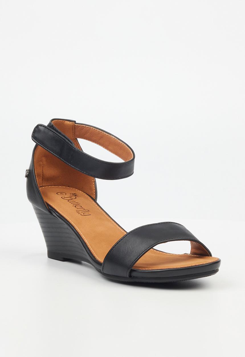 Butterfly Feet - Shani 5 wedge - black