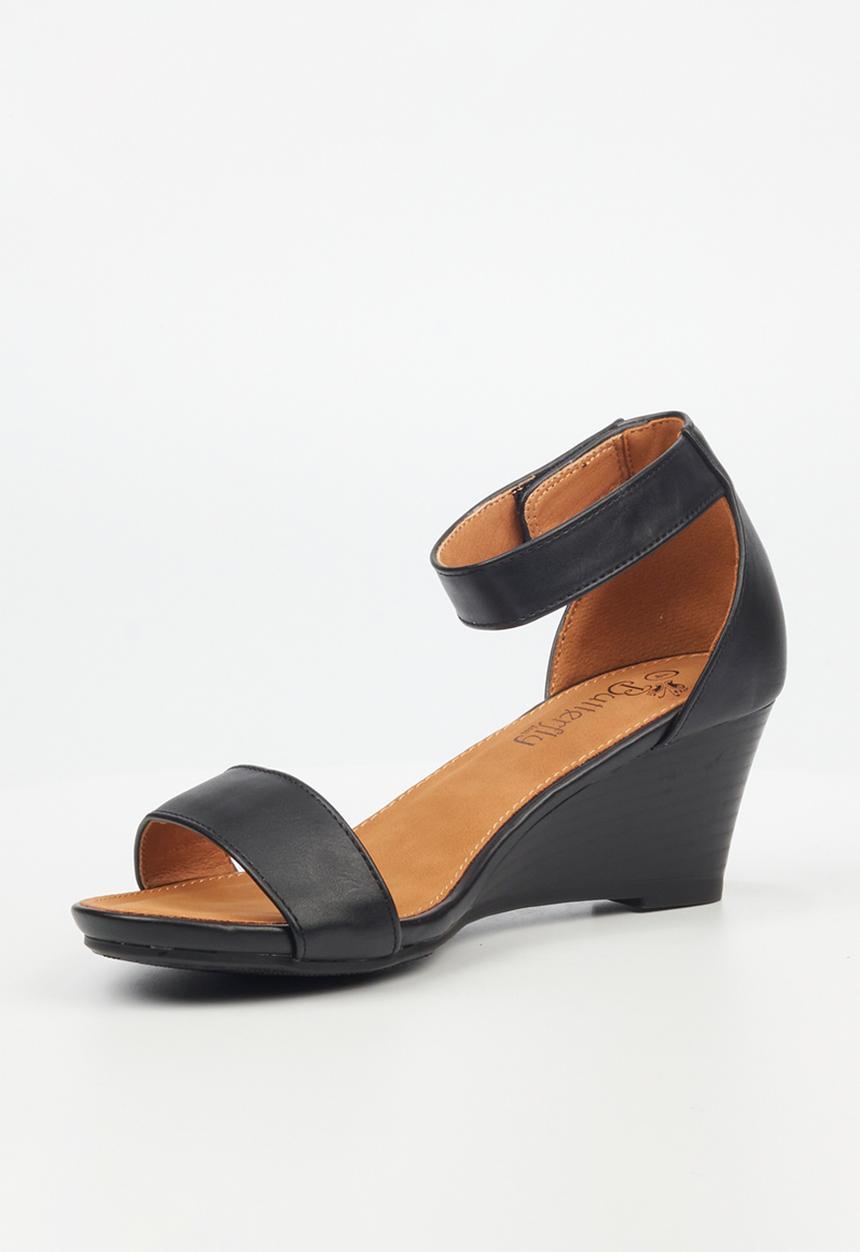 Butterfly Feet - Shani 5 wedge - black
