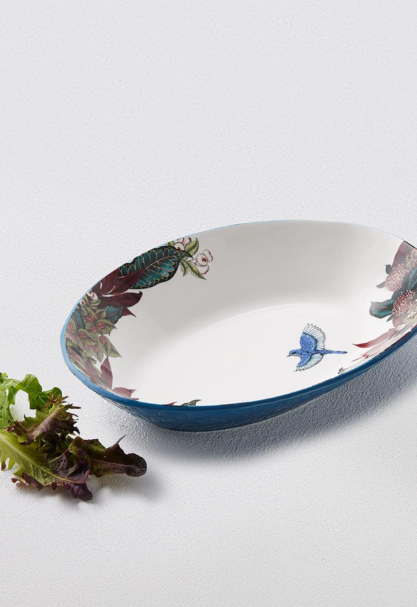 Maxwell & Williams - MaxReminisce Oval Serving Bowl  - Multi