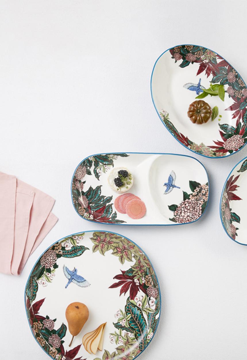 Maxwell & Williams - Reminisce Oblong Dip Platter - Multi