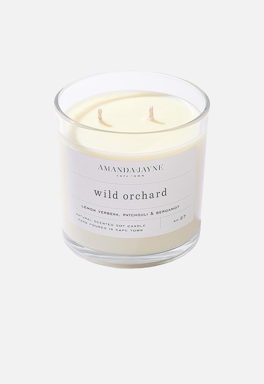 Amanda Jayne - Double wick candle - wild orchard