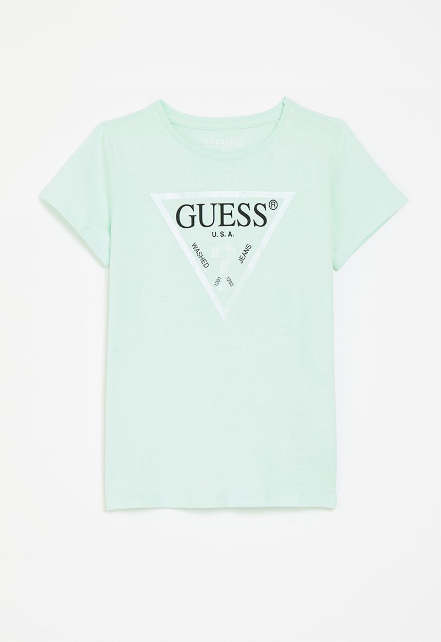 GUESS - Short sleeve T-shirt core - caribbean holiday
