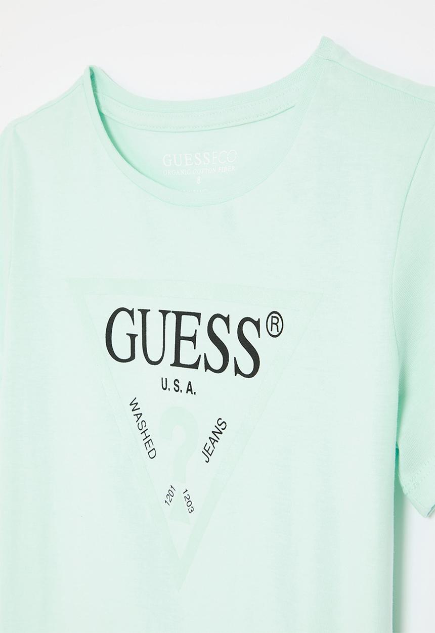 GUESS - Short sleeve T-shirt core - caribbean holiday