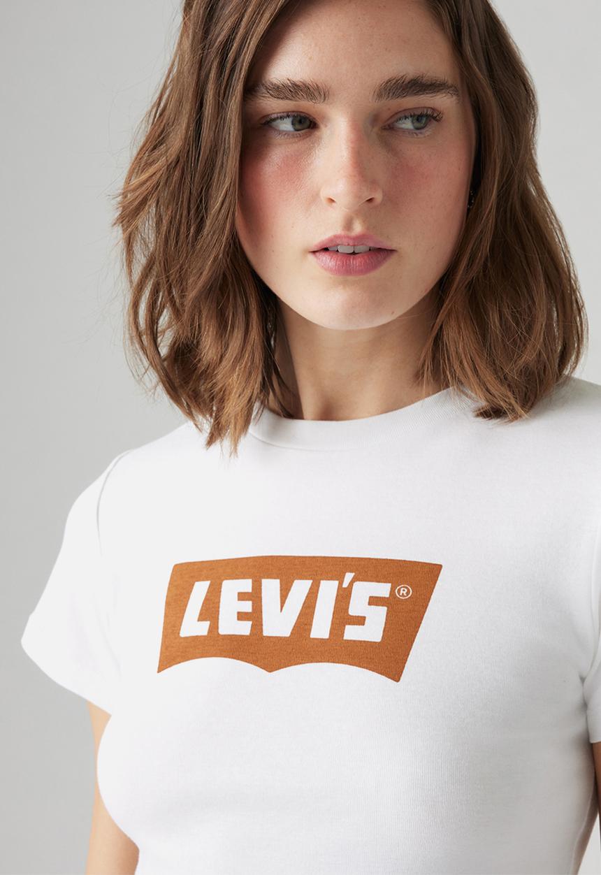 Levi’s® - Gr Essential Sporty Tee Ess - Vintage Batwing W/Rp Bright White