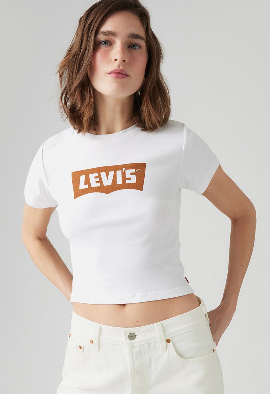 Levi’s® - Gr Essential Sporty Tee Ess - Vintage Batwing W/Rp Bright White