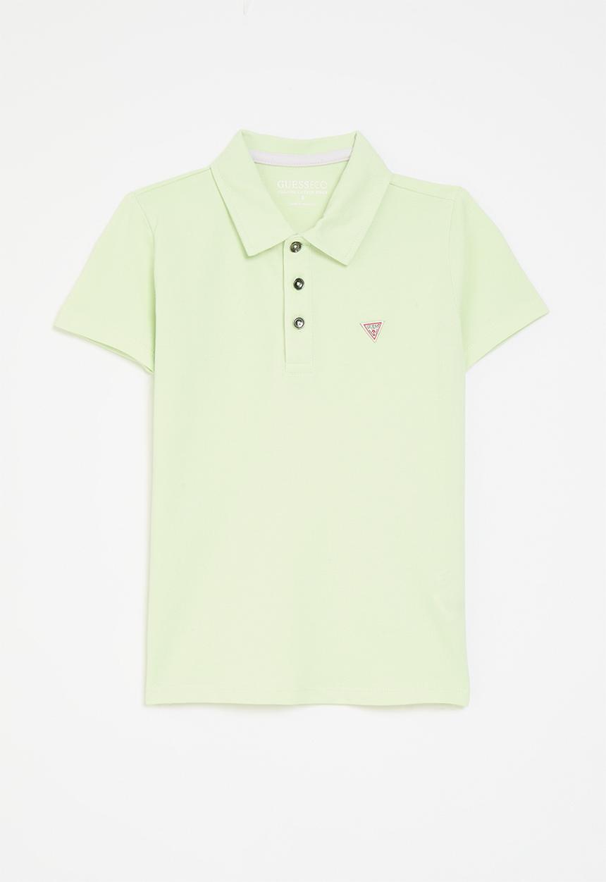 GUESS - Short sleeve polo - pistachio nut