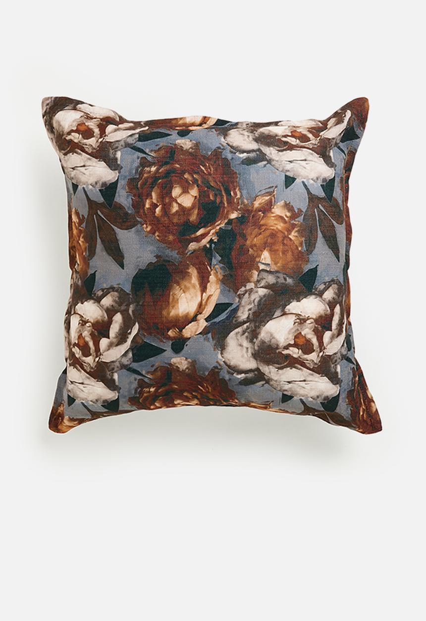 Grey Gardens - Peony cushion cover - multi