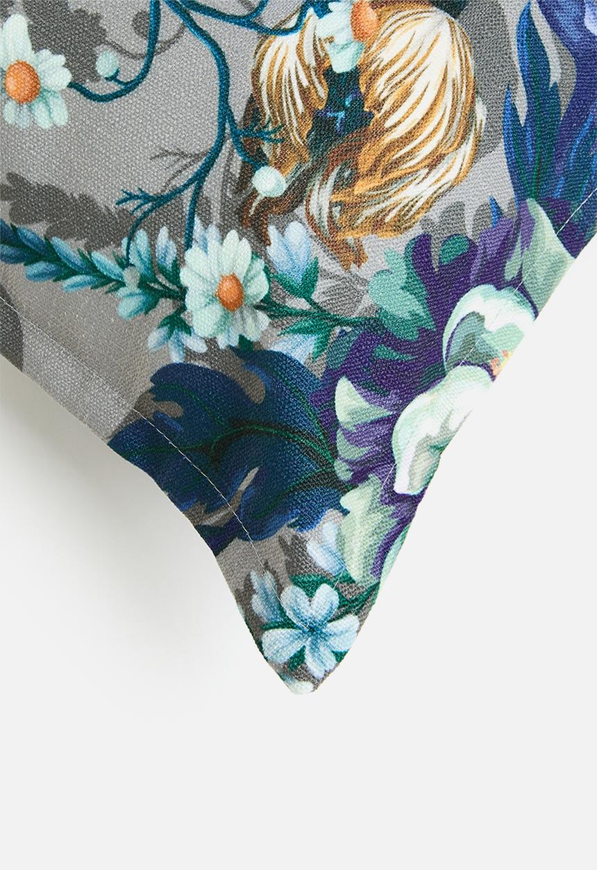 Grey Gardens - Iris cushion cover - multi