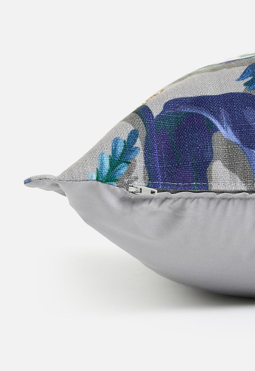Grey Gardens - Iris cushion cover - multi