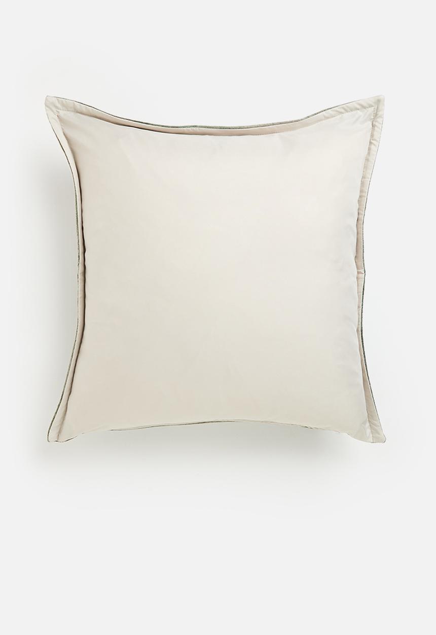 Grey Gardens - Savannah hide cushion cover - moss