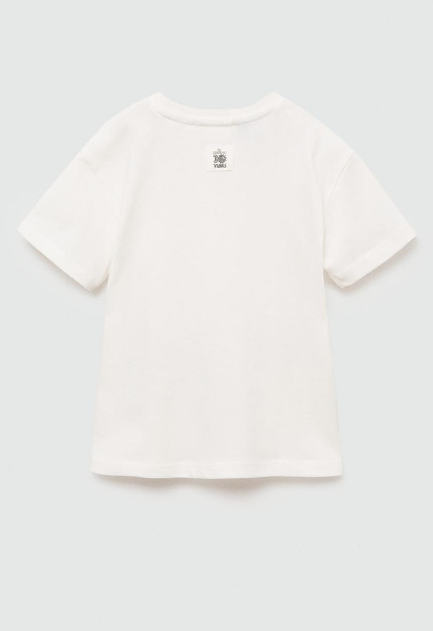 MANGO - T-shirt kingteam - natural