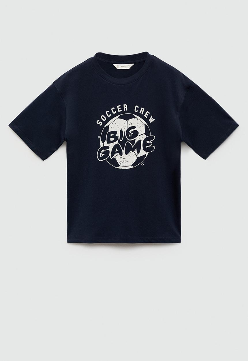 MANGO - T-shirt park1 - navy
