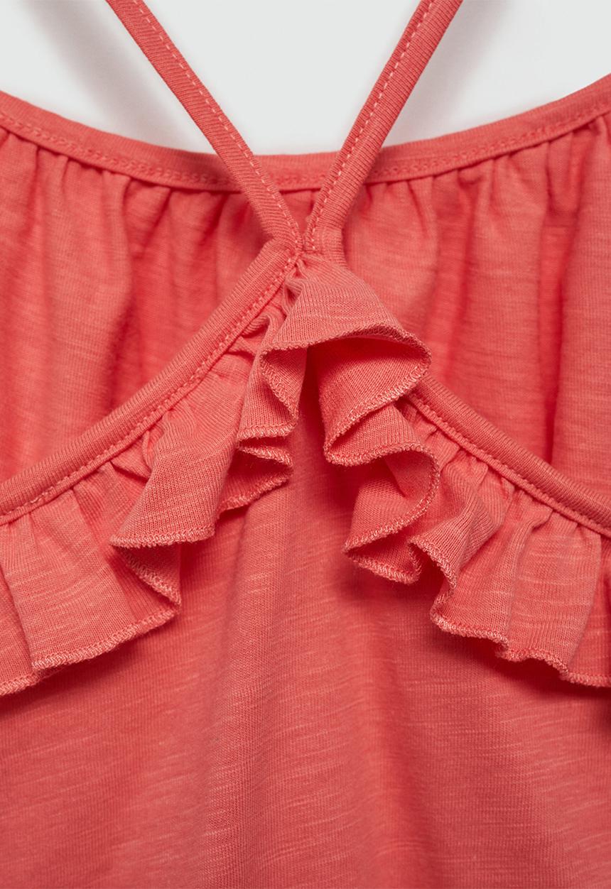 MANGO - T-shirt misi - bright red