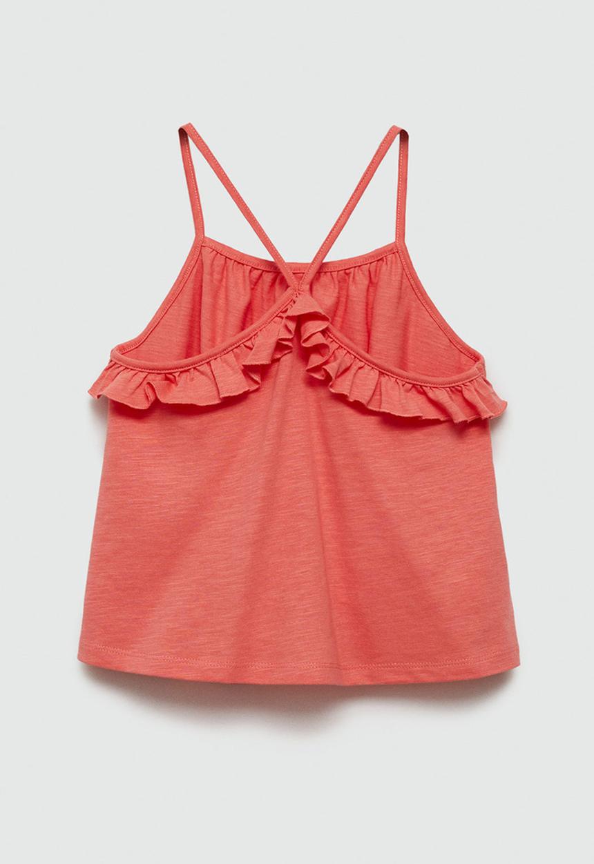MANGO - T-shirt misi - bright red