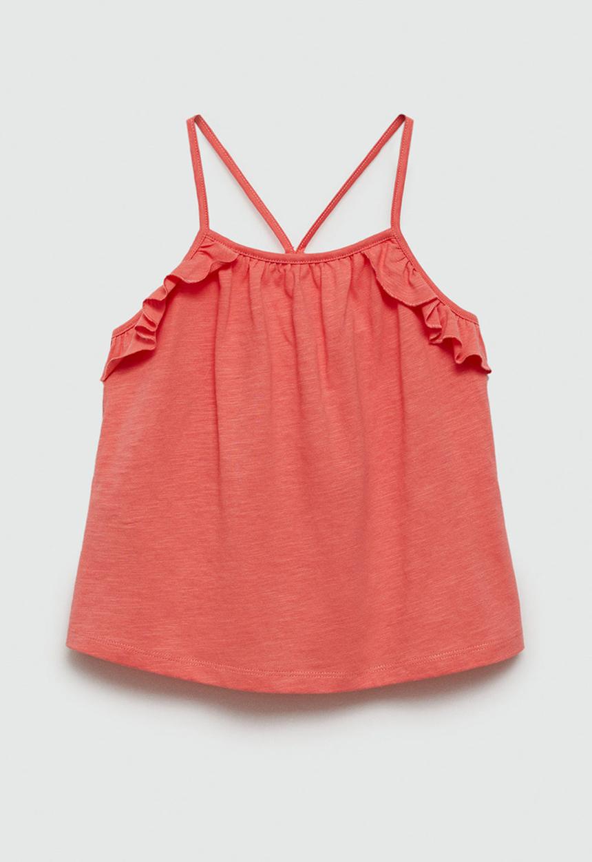 MANGO - T-shirt misi - bright red