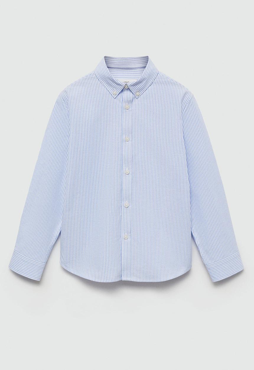 MANGO - Shirt oxfordr - light pastel blue