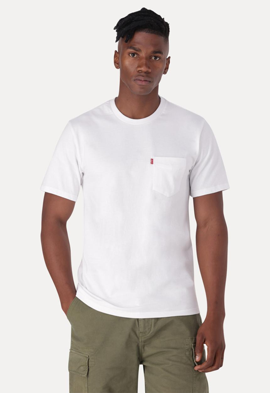 Levi’s® - Short sleeve classic pocket tee za - white