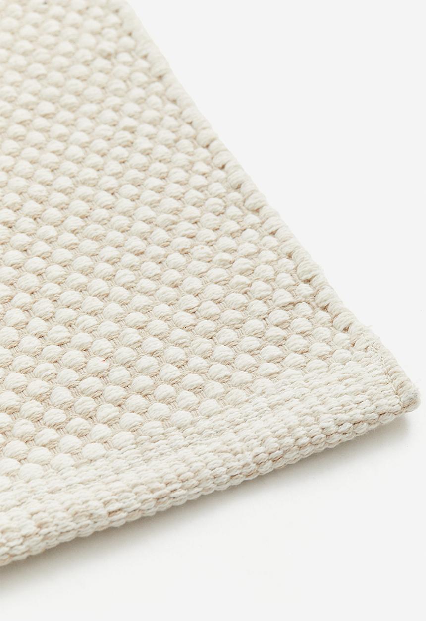 H&M - Cotton rug - off white